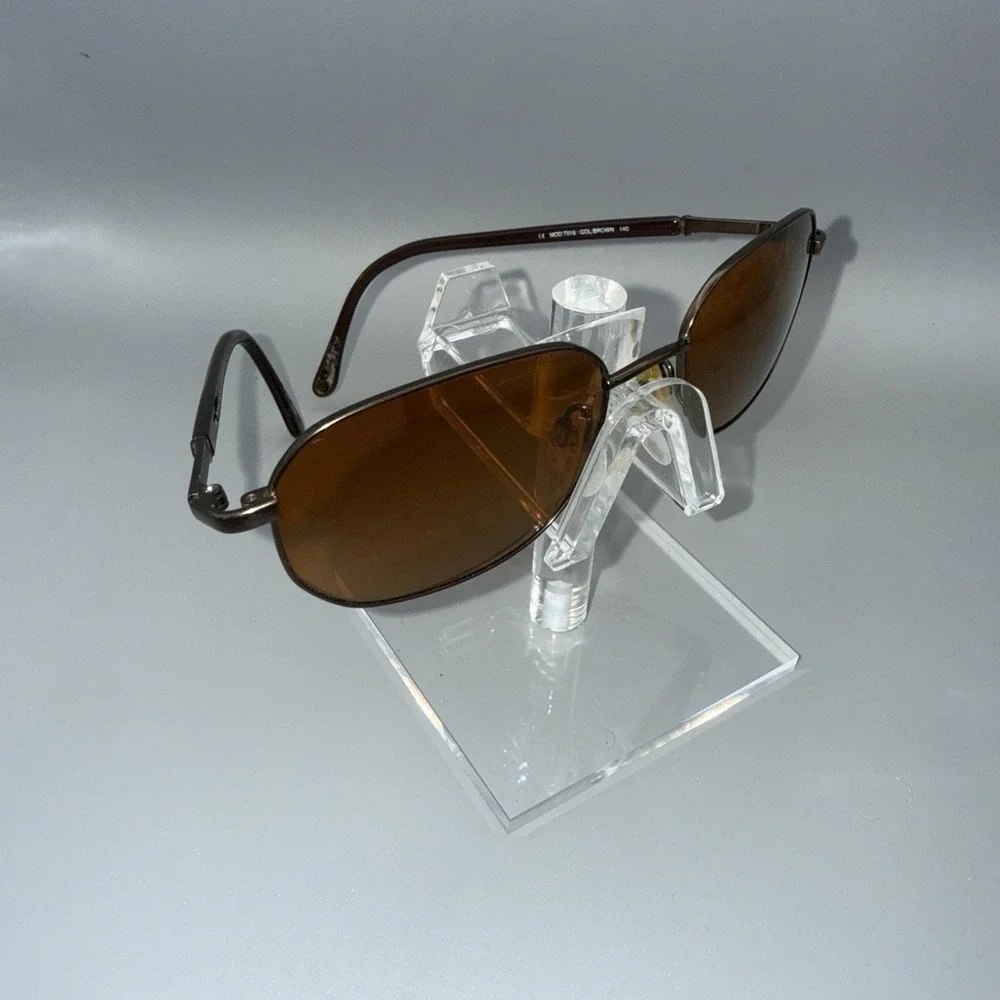 Timberland T015 Authentic Unisex AviatorPilot Sunglasses Brown Polarized 140 HOT